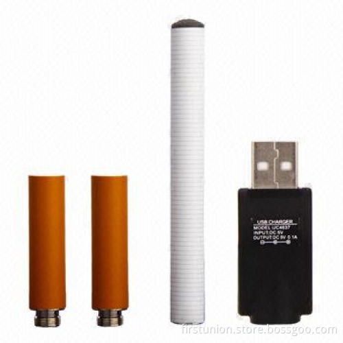 Disposable Atomizer E-cigarettes with USB Charger and Two Atomizers Packing